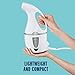Conair Handheld Travel Garment Steamer for Clothes, CompleteSteam 1100W, For Home, Office and Travel, White