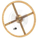 BESTonZON Bilanciere in Lega Oro 8025 per Riparazione Orologi, Ruota di Bilanciamento Leggera e Resistente All'usura