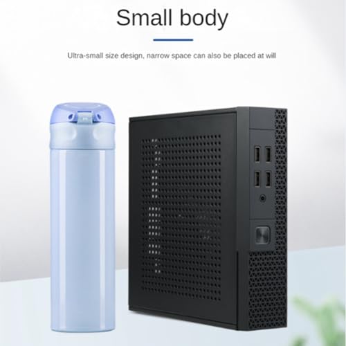 Mini ITX Computer Case HTPC Host Chassis USB2.0 ITX Enclosure Industrial Control Chassis for Business Easy Install Easy to Use miniatura 2