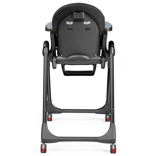 Image of PEG Prima Pappa Zero 3 - High Chair - True Black (Black) | For Children Newborn to 3 Years of Age - Made in Italy