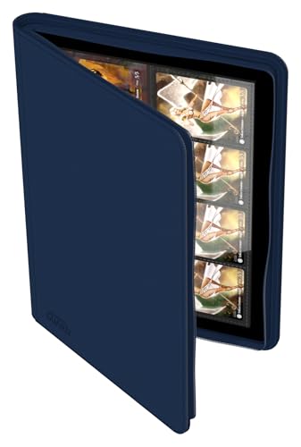 Image of Ultimate Guard Zipfolio 320 - 16 Pocket Xenoskin Blue