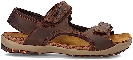 NAOT Men's Electric Flat Sandal, Brown, 43 EU/10 M US | Image 1