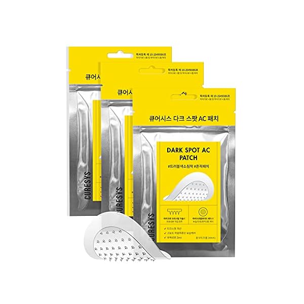 CURESYS-Dark-Spot-AC-Patch3EA-27-patches--Microneedle-Patch-Hyperpigmentation-Treatment-Blemish-Patch-Dark-Spot-Corrector-Acne-Spot-Treatment-Post-Pimple-Dark-Spot-Brightening-Patch CURESYS Dark Spot AC Patch(3EA, 27 patches) – Microneedle Patch | Hyperpigmentation Treatment | Blemish Patch | Dark Spot Corrector | Acne Spot Treatment | Post Pimple Dark Spot Brightening Patch