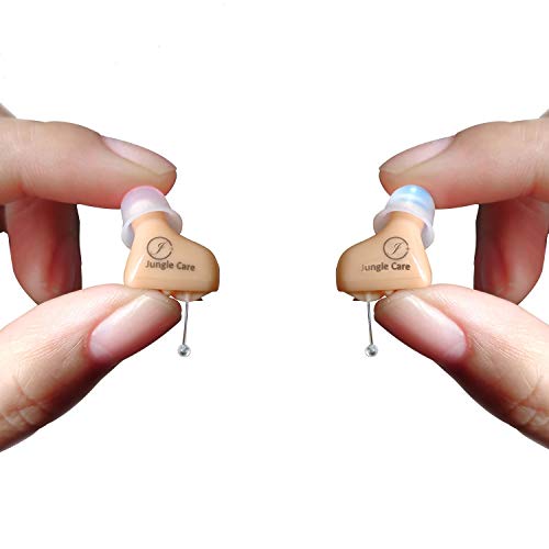 Jungle Care Audiologist Designed Digital CIC Hearing Amplifier PSAP - Completely Invisible in