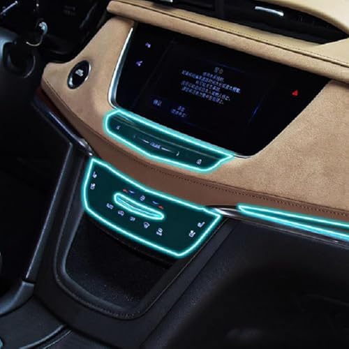Película PPF TPU Cadillac XT5 interior premium con protección antiarañazos auto curativa