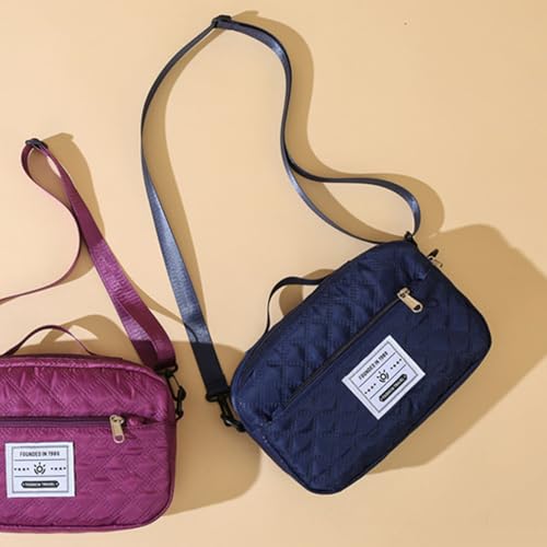 Expandable Weekender Bag for Women - Waterproof Large Capacity Travel Duffle with Multi-Compartment Organizer, Weekend Trips & Business Travel (dark blue)3