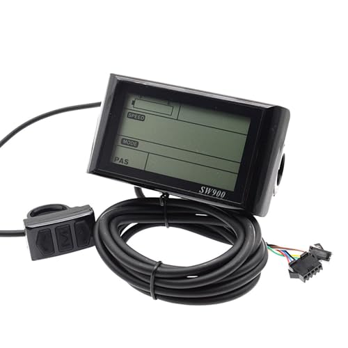 Compteur LCD 7 broches vélo électrique modification écran scooter