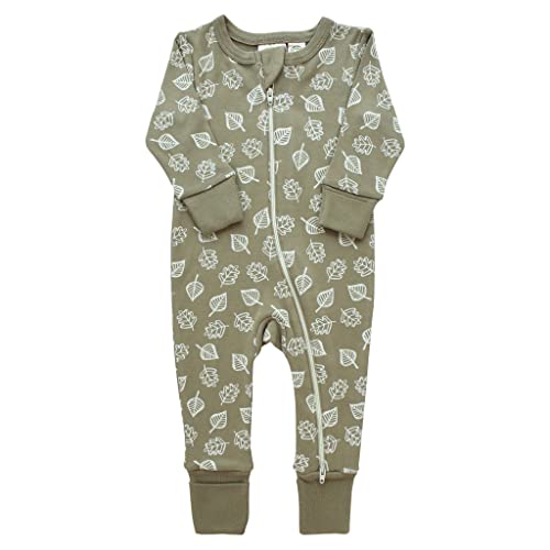 Image of PARADE Organic Signature Print '2-Way' Zip Romper – Long Sleeve