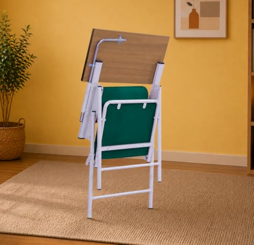 Image of Spacecrafts Folding Study Chair with Writing Pad | Home Tuition Desk Chair