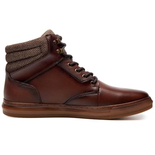 Image of Arkbird Casual Sneaker Boots, High-Top Sneakers Lace-up Leather Chukka Shoes for Men