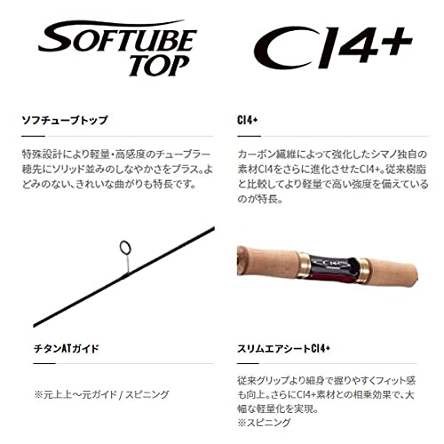 シマノ(SHIMANO) 21カーディフAX S66SUL 3枚目