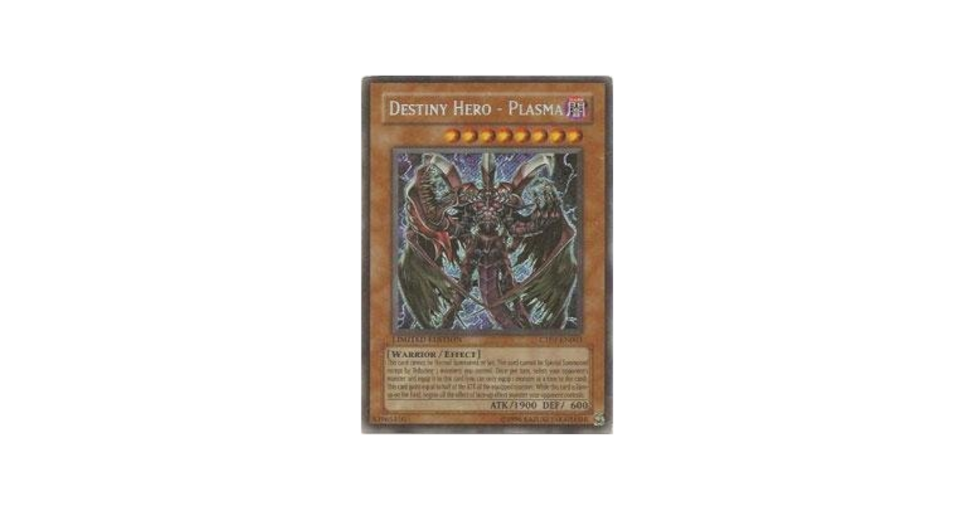 Amazon.com: Yu-Gi-Oh! - Destiny Hero - Plasma (CT04-EN003