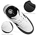 festooning Fashion Toddler Boys Girls Sneakers Cozy Lace Up Slip On Footwear Non-Slip Casual Sneaker Shoes for Little Kids (Big Kid 2) White