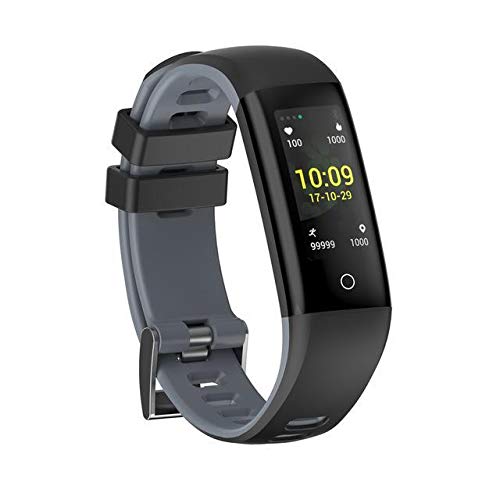 New Smart Slim Wristband IPS Color Screen Heart Rate Monitor Smart Band Fitness Tracker Smart Bracelet (Black)