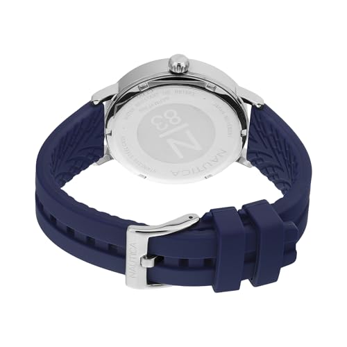 Image of Nautica Round 42mm Blue Dial Analog Men Watch - NAPMYF308