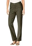Women's Plus Size Classic-Fit Chinos