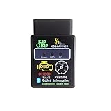 KDator HH OBD Advanced ELM327 OBDII Scanner Bluetooth OBD2 CAN Bus Check Engine Car Auto Diagnostic Scanner Tool Interface Adapter V1.5 for Android Windows PC Only