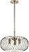Kichler 43958NBR Devin Pendant, 3 Light Incandescent 300 Total Watts, Natural Brass