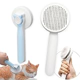 コモライフ ペット用 スリッカーブラシ ペットブラシ 犬猫兼用 ペット ブラッシング 毛取り グルーミング