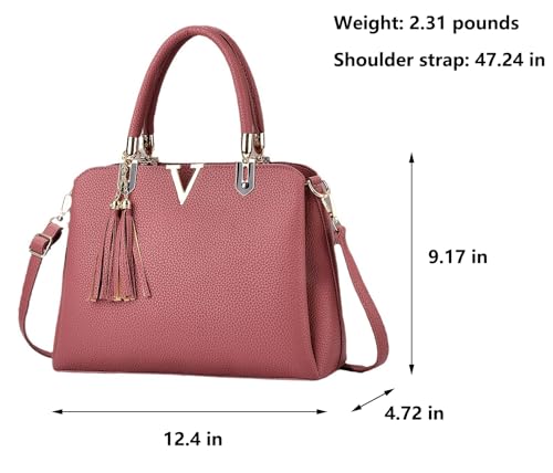 Image of JHVYF Shoulder bags for Women Trendy Crossbody bags Casual Satchels Purse Ladies' Tote Bag