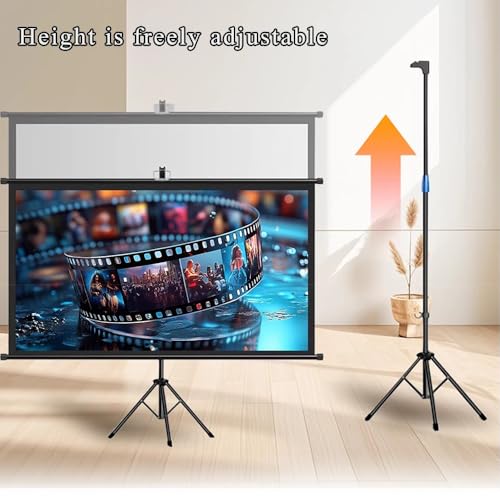 Pantalla para proyector 60'' con soporte 16:9 miniatura 3