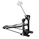 Fußmaschine, Kick Drum Pedal Bass Drum Kick/Fuß Pedal, Pedal Fuß Kick Percussion Drum Set Zubehör Single Kick Bass Drum Pedal für die Leistung des Jazz