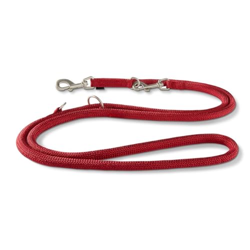 Wolters Führleine K2, Größe:300 cm x 9 mm, Farbe:rot