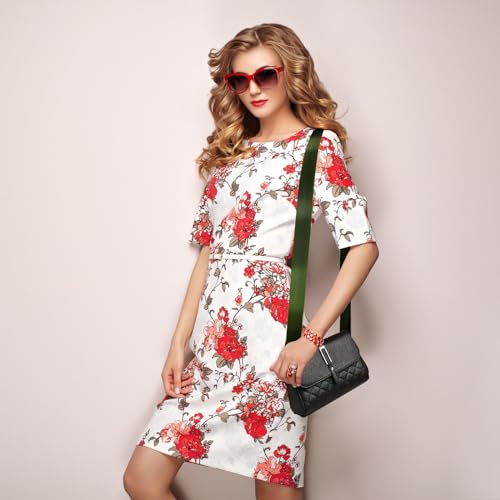 Image of Purse Straps Replacement Crossbody Straps for Purses,Wide Shoulder Strap for Bags Extender Guitar Straps for Handbags