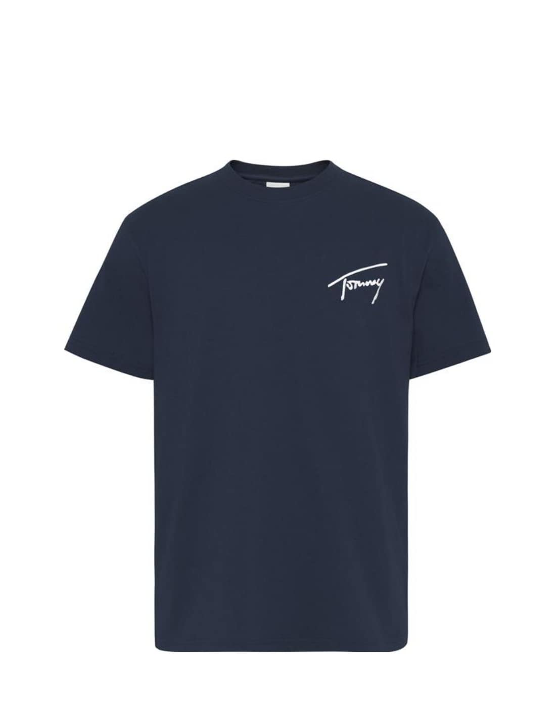 T-shirt Tommy Jeans marine XS : la solution contre les hauts déformés