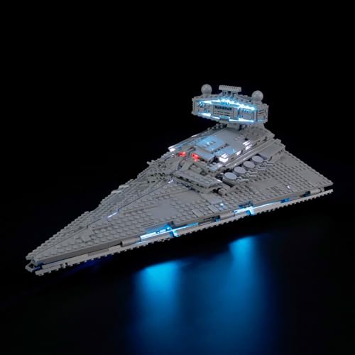 Image of LIGHTAILING Light for Lego-75394 Imperial Star-Destroyer - Compatible with Lego Building Set - NOT Included The Model Set
