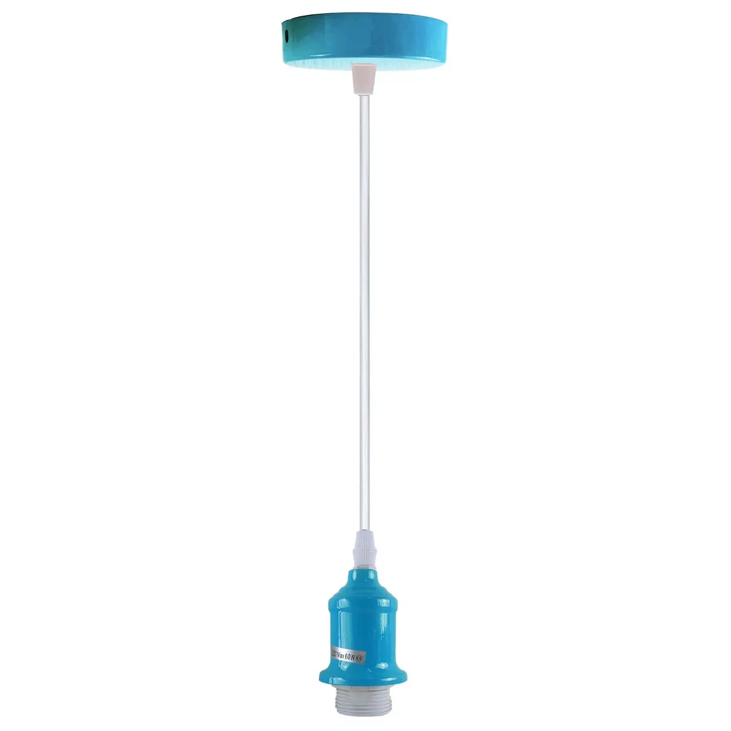 LEDSone Modern Turquoise Blue Pendant Light E27 Ceiling Fixture