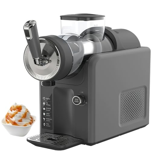 Slushie Machine - Instant Frozen Drink Maker, No Ice Required, 360° Mixing, Quiet Operation, Perfect for Margaritas, Smoothies, Cocktails &amp; More, Ready in 30 Seconds!