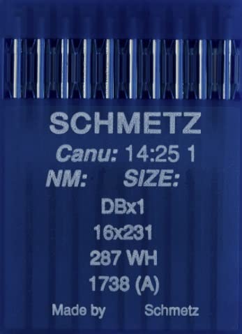 50 Pcs Dbx1 16X231 16X95 Needles for Juki Consew Brother Sewing Machine (18/110)