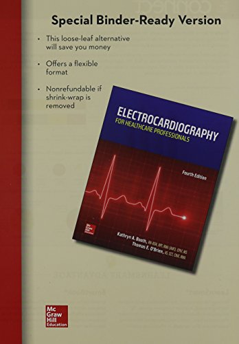 Loose Leaf for Electrocardiography for Healthca... 125927635X Book Cover