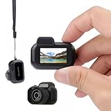 Mini Keychain Camera, 1080P 2MP Mini Thumb Sized Camera Keychain, Micro Video Camera Camcorder, with 100 Mins Battery Life, for Students, Kids