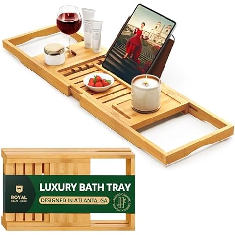 Royal Craft Wood Bathtub Tray Cover