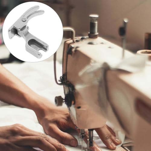 Prensatelas industrial para máquina de coser metálico plateado miniatura 7