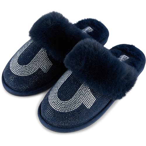 True Religion Slippers for Women Indoor and Outdoor, House Slippers for Woman