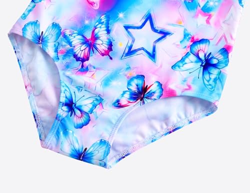 Image of Girls Swimsuits One-Piece Bathing Suits Multicolor Kids Sport Summer Beach Swimwear for 2-10 Years Old