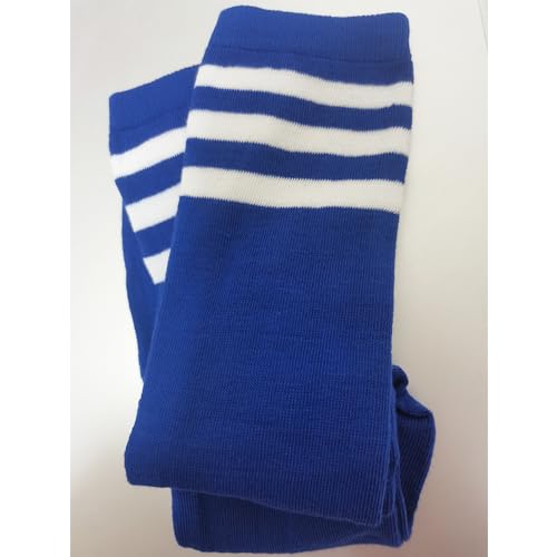 Image of Women's Knee High Athletic Socks Casual Stripes Tube Socks Outdoor Sport Socks