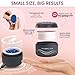 Tress Wellness Stripless Wax Kit for Face, Eyebrow & Lip for Women & Men – Quick & Easy Mini Wax Warmer for Eyebrow, Chin & Face Hair Removal Waxing Kit - USB, Mess-Free, Compact & Travel-Ready