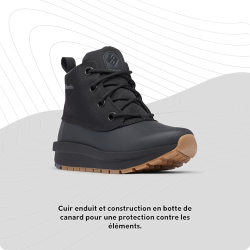 Columbia MORITZA SHIELD bottes de neige Femme, Noir (Black x Graphite), 38 EU - 7