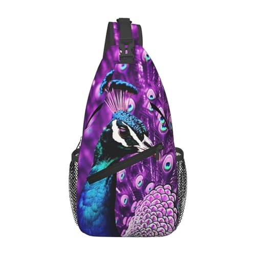 Bolso Cruzado Deportivo para Hombre Negro miniatura 1
