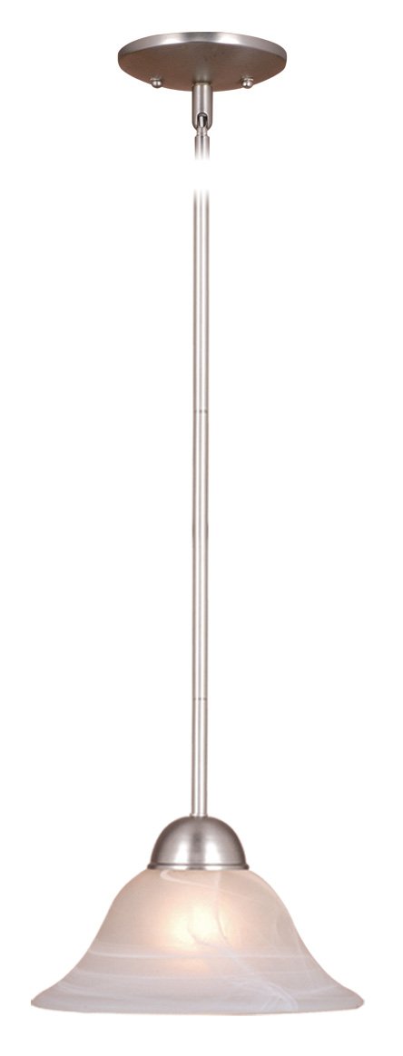 Vhomes LightDa Vinci 10" Mini Pendant Brushed Nickel