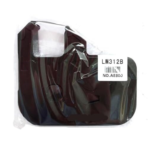 2PCS Ink Ribbon Black Ink Cartridge For PVC Tube PVC Pipe Tape Label Printing Printer LK-320 LK-340 LK-360 LabeL Typewriter(LM31