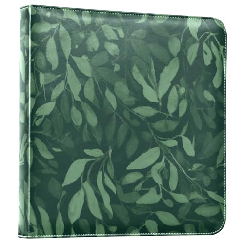 Álbum de fotos adhesivo bricolaje Scrapbook álbum hojas con anillos 3 anillas 40 páginas 8x10 hoja para memoria miniatura 1