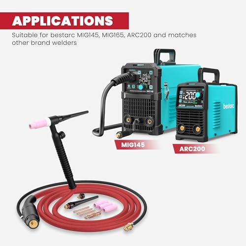 Torche de soudage TIG 4m bestarc pour souder dans les angles difficiles avec tête flexible - 7