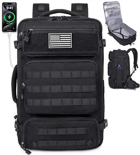 MOZETO Travel Backpack for Men 40L TSA Approved Carry On