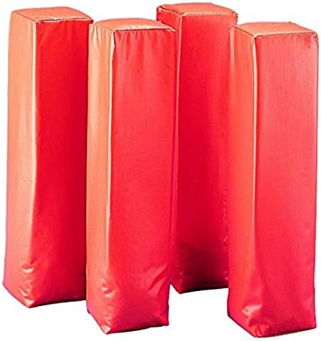 Martin Sports Line & End Zone Pylon Markers, Set of 4