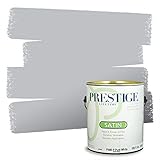 Best Light Gray Sherwin Williams: Top 10 Picks 6 PRESTIGE Paints Interior Paint and Primer In One, 1-Gallon, Satin, Comparable Match of Sherwin Williams* Lazy Gray*